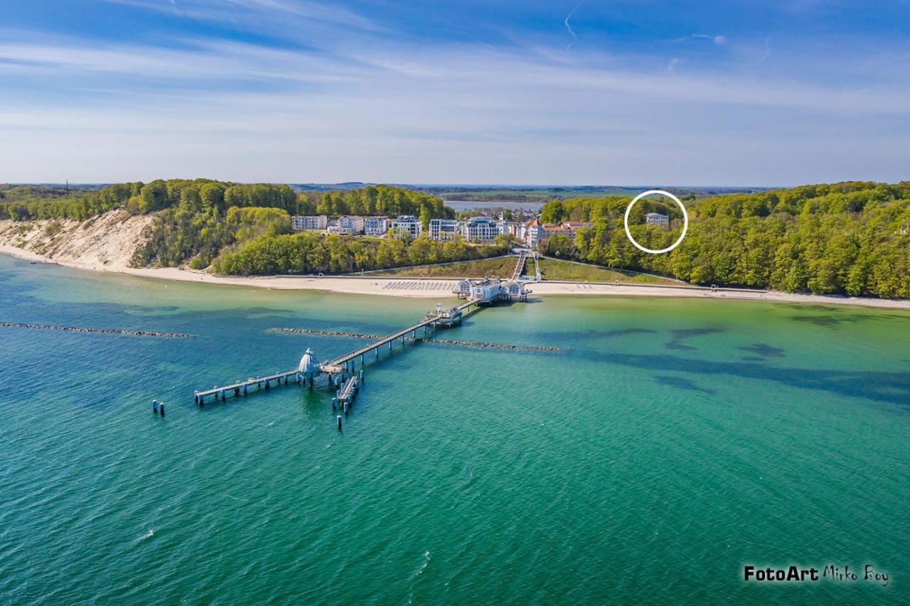 Residenz Seeblick Whg 4, Mit Gartenzugang Sellin  Zewnętrze zdjęcie